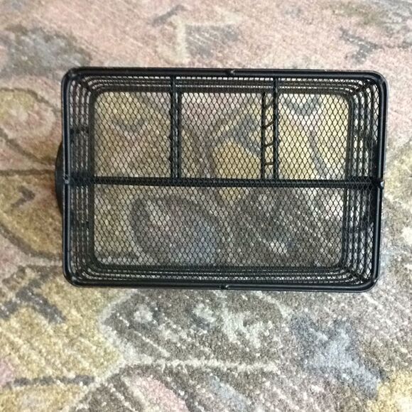 Metal Silverware and Napkin Holder - Picture 3 of 7